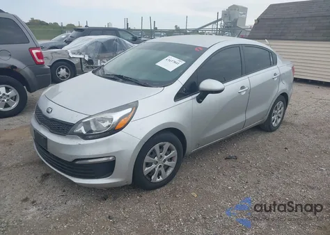 2016 Kia Rio Lx from USA, damaged, VIN KNADM4A34G6624748